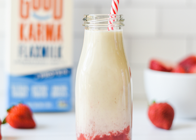 Homemade Strawberry Yoo-hoo