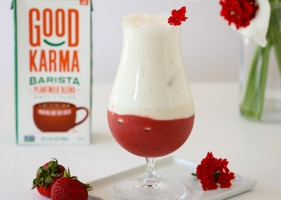 Iced Strawberry Acai Latte