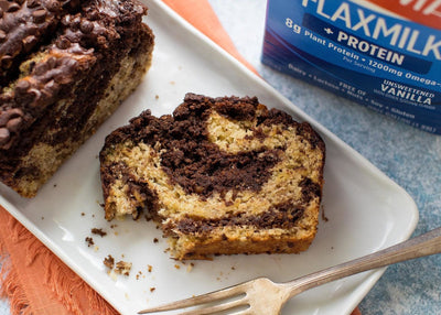 Vegan Marble Swirl Banana Bread