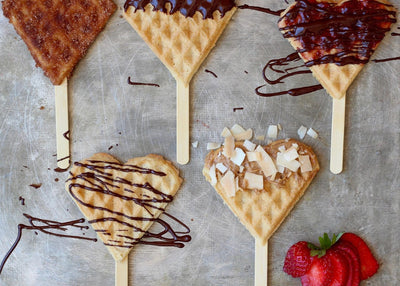 Dairy-Free Waffle Pops