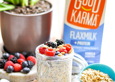 Triple-Berry Overnight Oats