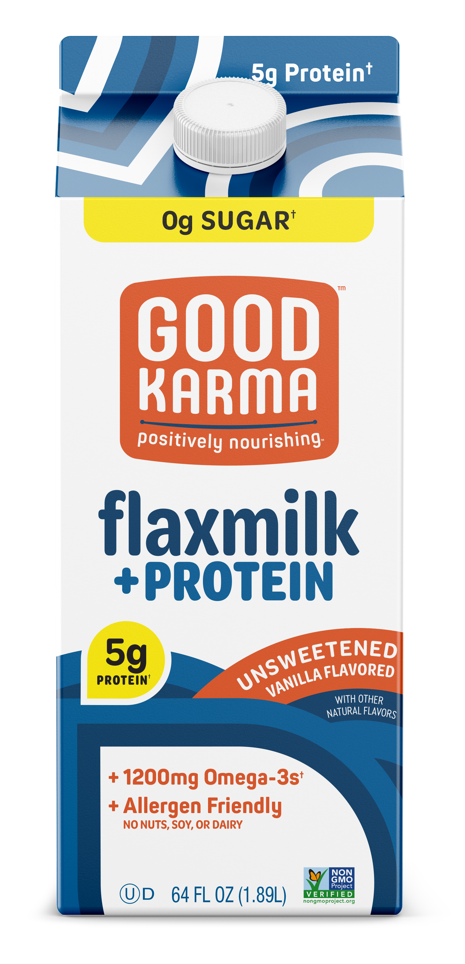 Unsweetened Vanilla Flaxmilk + Protein