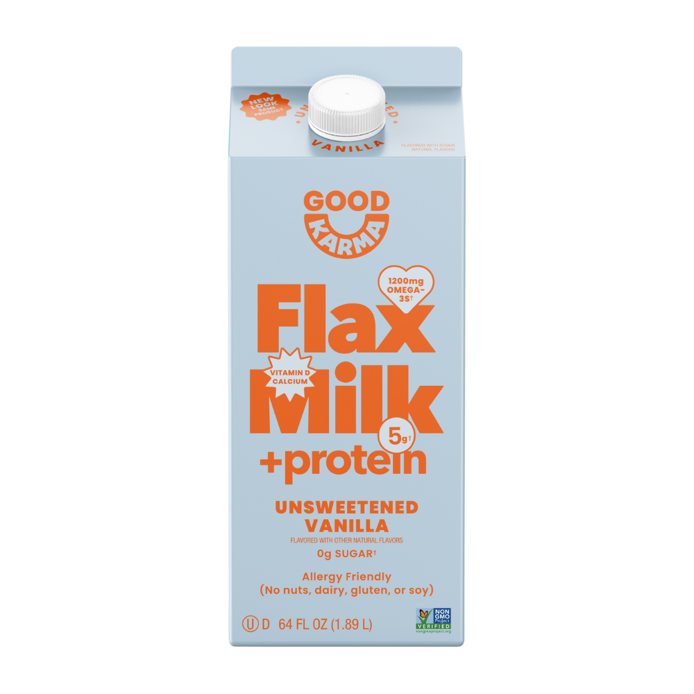 Unsweetened Vanilla Flaxmilk + Protein