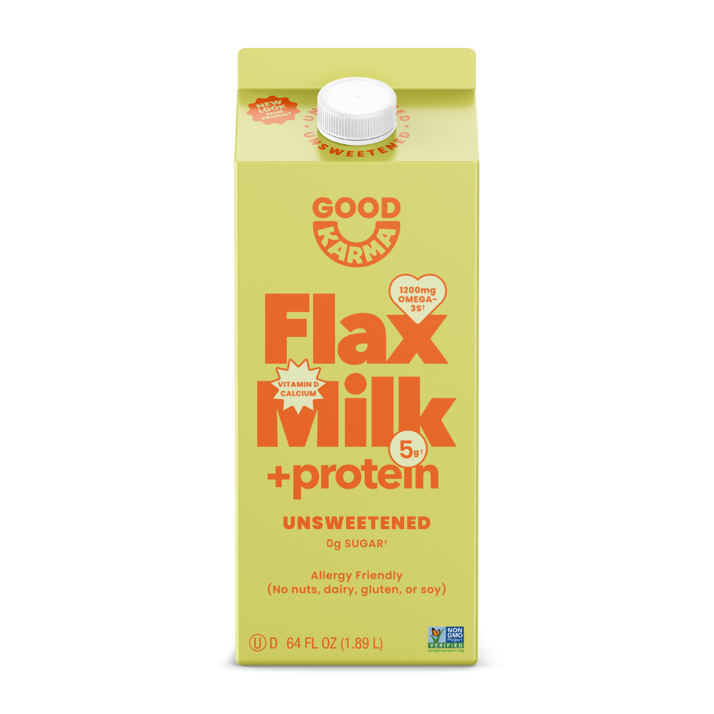 Unsweetened Flaxmilk + Protein