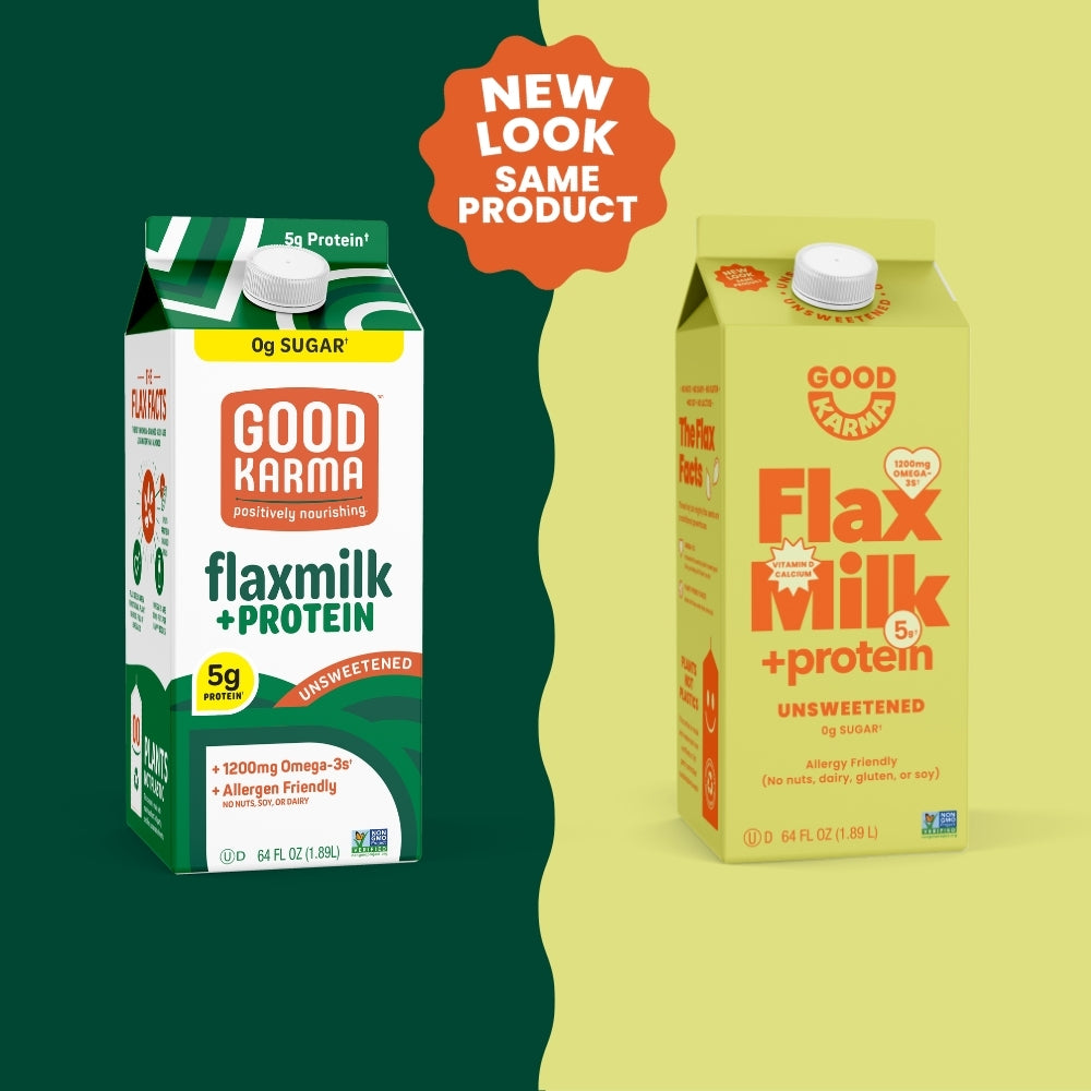 Unsweetened Flaxmilk + Protein