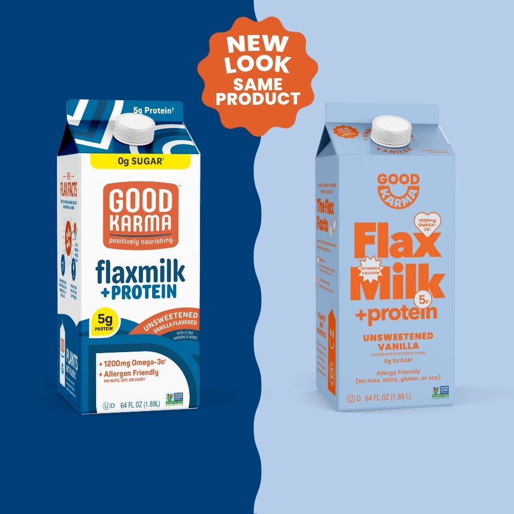 Unsweetened Vanilla Flaxmilk + Protein