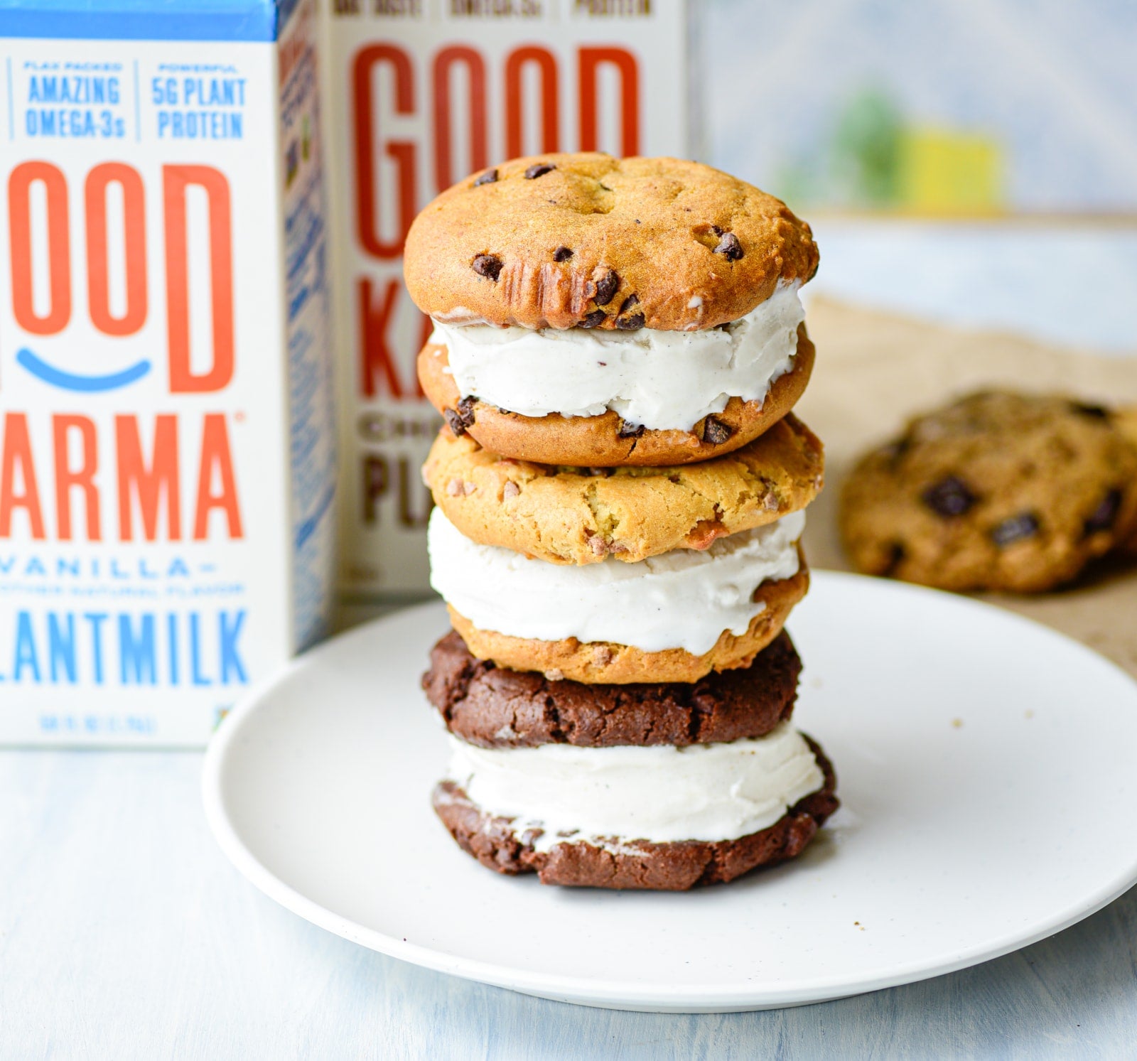 Nice Cream Sandwiches – Good Karma Foods