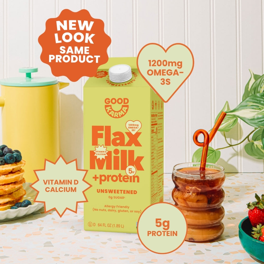 Unsweetened Flaxmilk + Protein