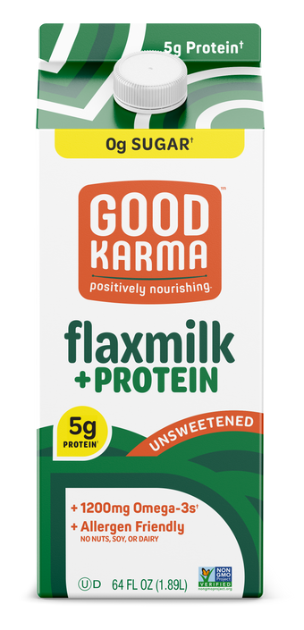 Unsweetened Flaxmilk + Protein