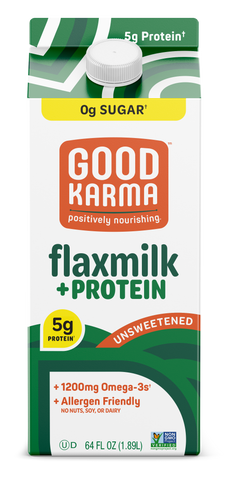Unsweetened Flaxmilk + Protein