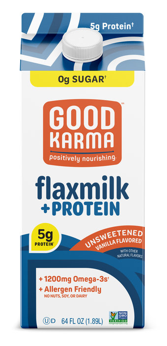 Unsweetened Vanilla Flaxmilk + Protein