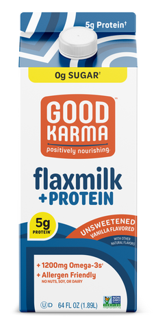 Unsweetened Vanilla Flaxmilk + Protein