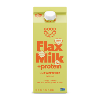 Unsweetened Flaxmilk + Protein